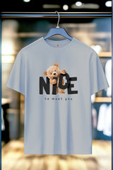 TEDDY BEAR NICE TO MEET U | UNISEX T-SHIRT