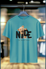 TEDDY BEAR NICE TO MEET U | UNISEX T-SHIRT