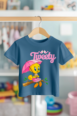 TWEETY ON TREE BRANCH | PREMIUM KALİTE ÇOCUK TİŞÖRTÜ