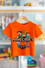 MINECRAFT FIRE | PREMIUM KALİTE ÇOCUK TİŞÖRTÜ