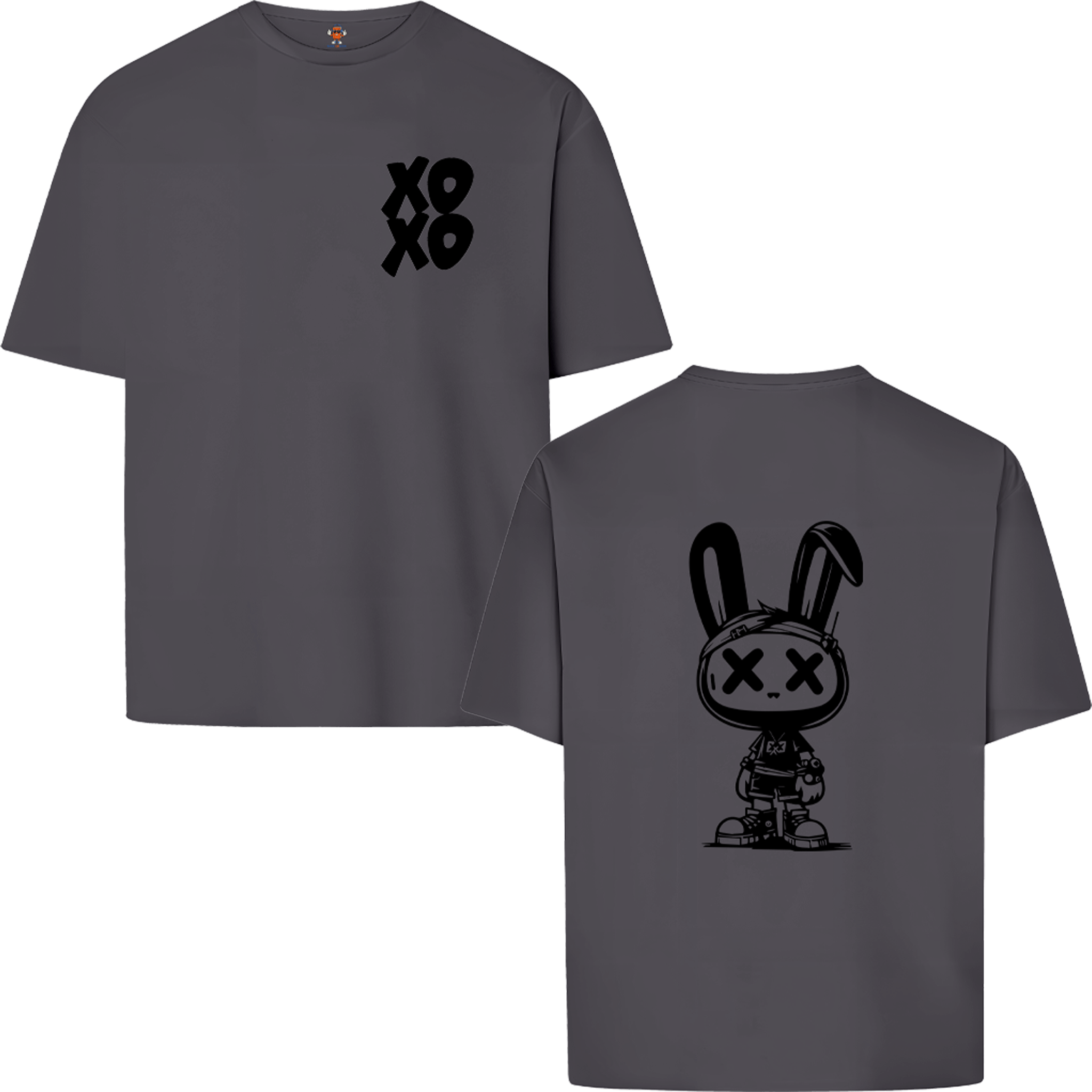 XOXO - BRAVE BUNNY | OVERSIZE T-SHIRT