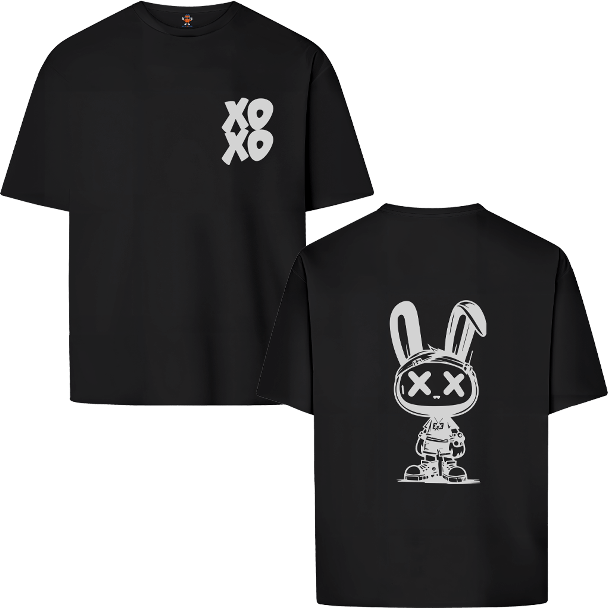 XOXO - BRAVE BUNNY | OVERSIZE T-SHIRT