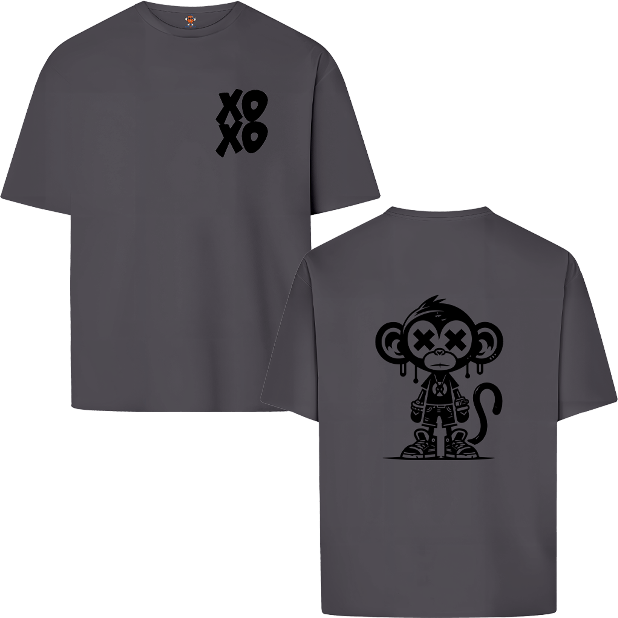 XOXO - MONKEY | OVERSIZE T-SHIRT