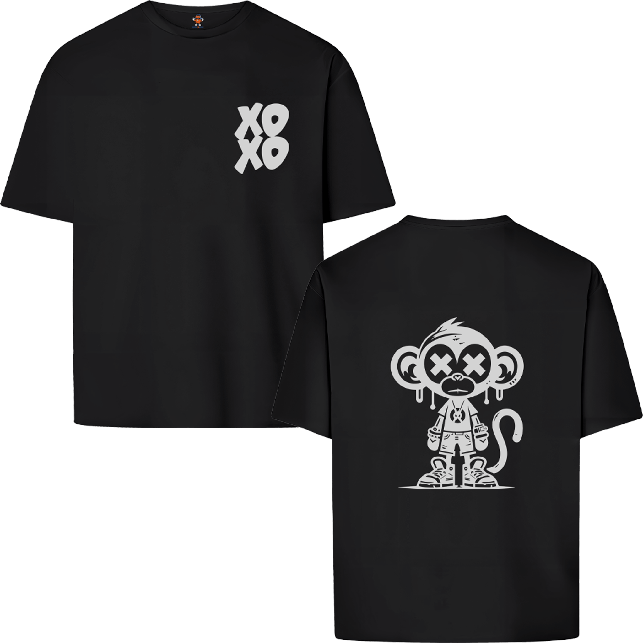 XOXO - MONKEY | OVERSIZE T-SHIRT