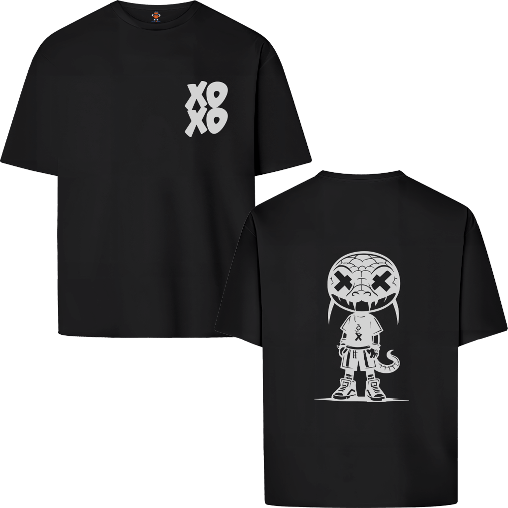 XOXO - BLACK MAMBA | OVERSIZE T-SHIRT