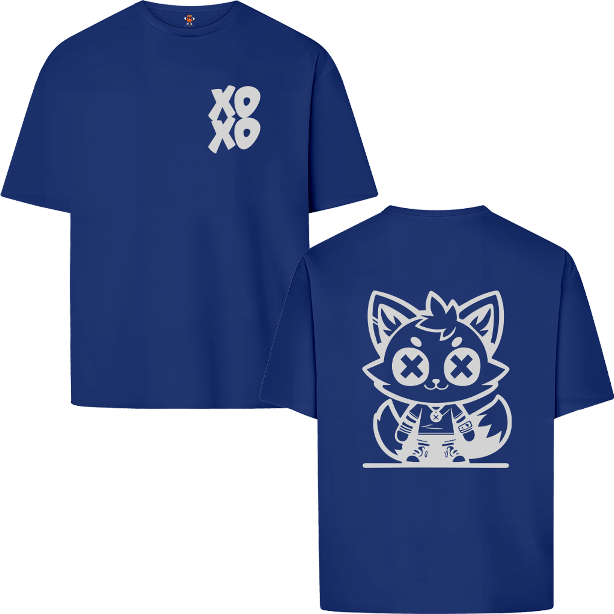 XOXO - CUTEFOX | OVERSIZE T-SHIRT