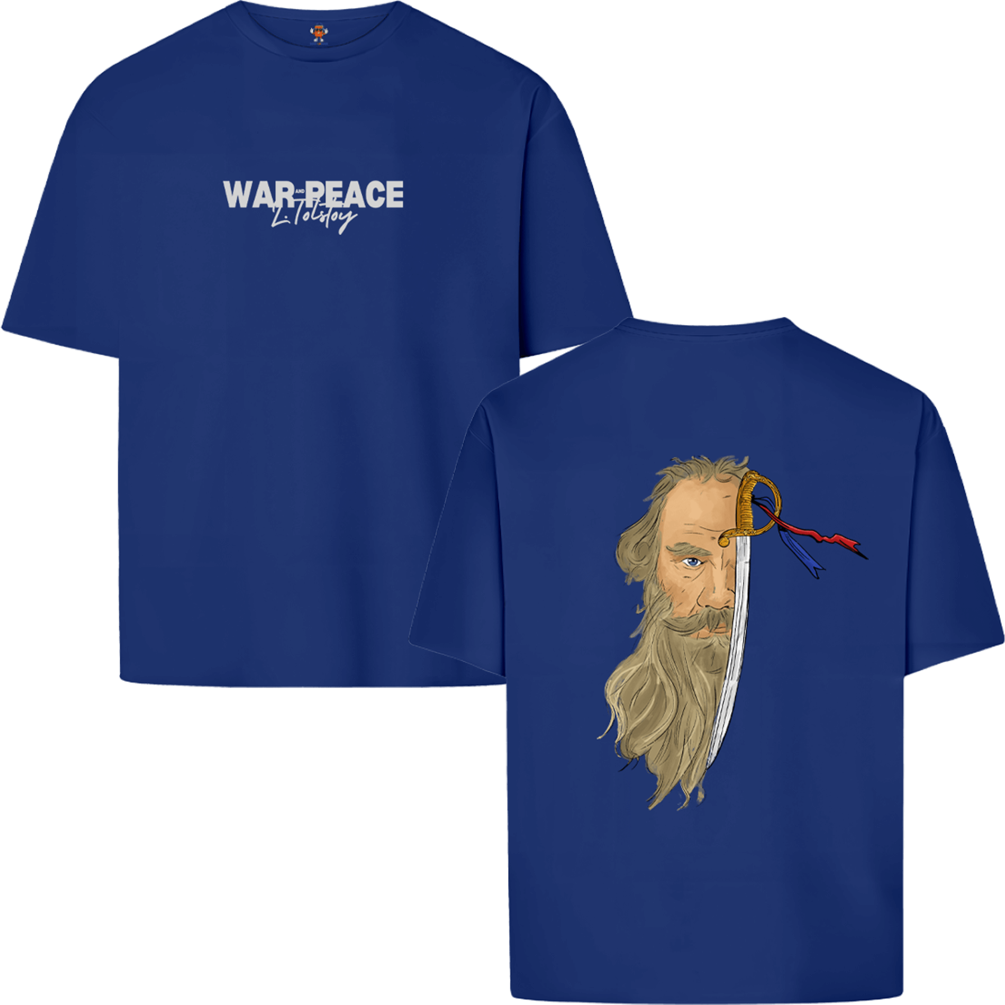 WAR AND PEACE - TOLSTOY | OVERSIZE T-SHIRT