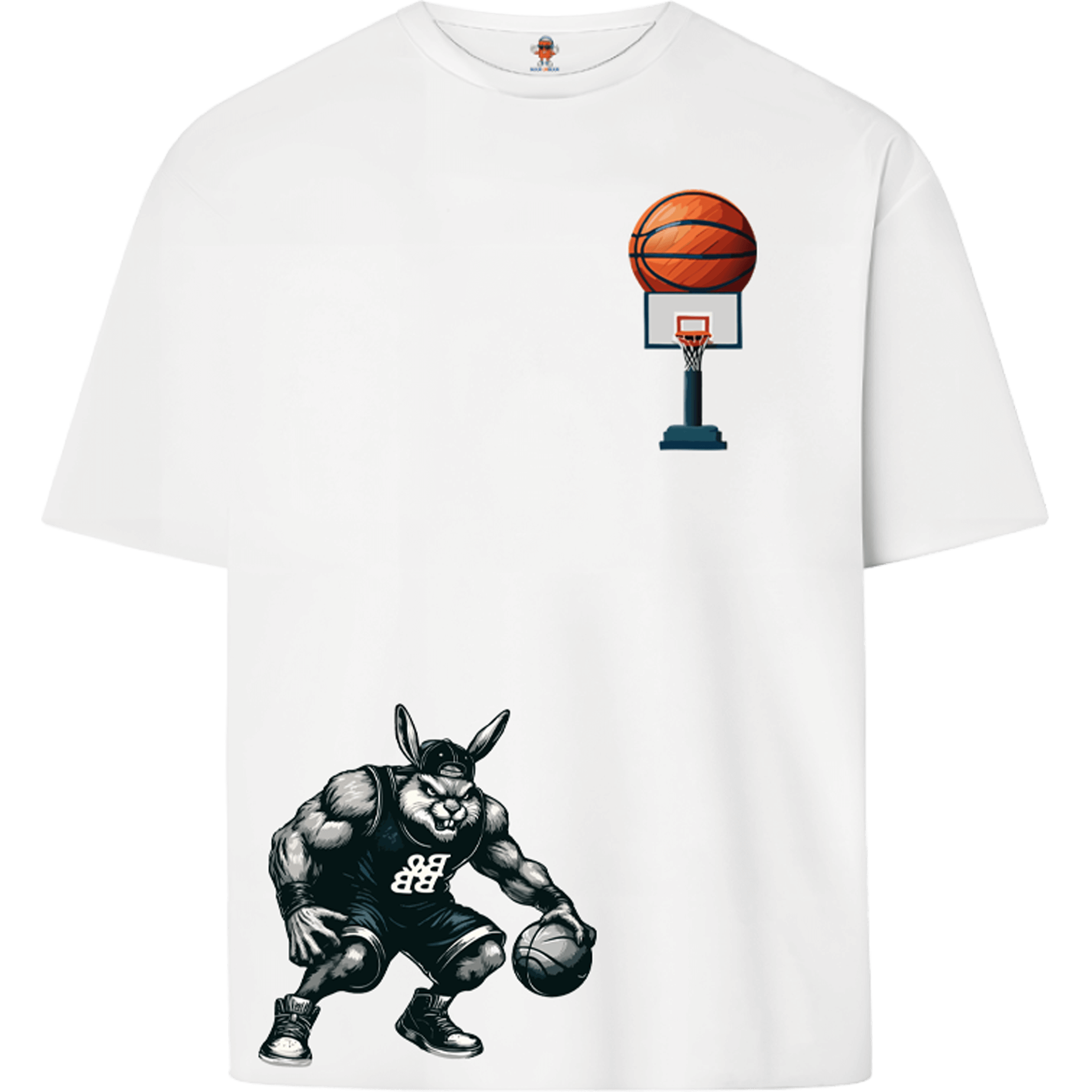 BASKETBUNNY | OVERSIZE T-SHIRT