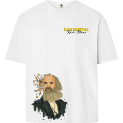 KARL MARX - DAS KAPITAL (ÇAPRAZ) | OVERSIZE T-SHIRT