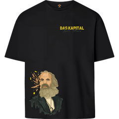 KARL MARX - DAS KAPITAL (ÇAPRAZ) | OVERSIZE T-SHIRT