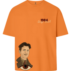 1984 - GEORGE ORWELL (ÇAPRAZ) | OVERSIZE T-SHIRT