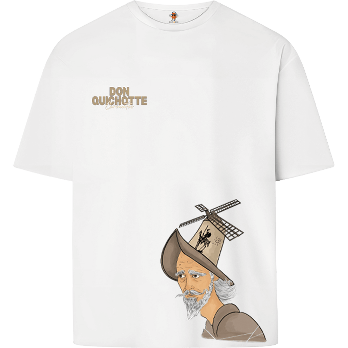 DON KİŞOT - CERVANTES (ÇAPRAZ) | OVERSIZE T-SHIRT