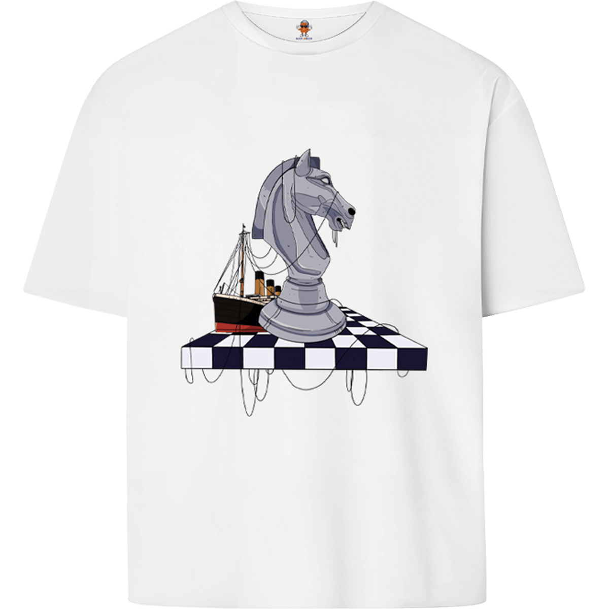 SATRANÇ - S.ZWEIG | OVERSIZE T-SHIRT