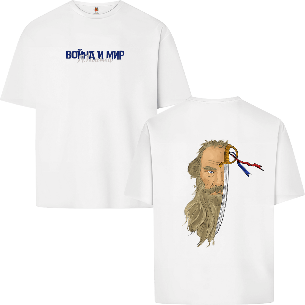 RUSÇA - SAVAŞ VE BARIŞ - TOLSTOY | OVERSIZE T-SHIRT