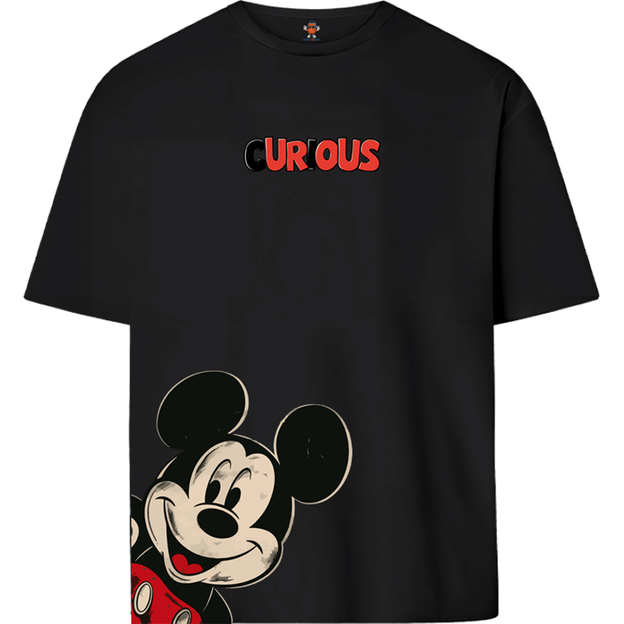 CURIOUS MICK | OVERSIZE T-SHIRT