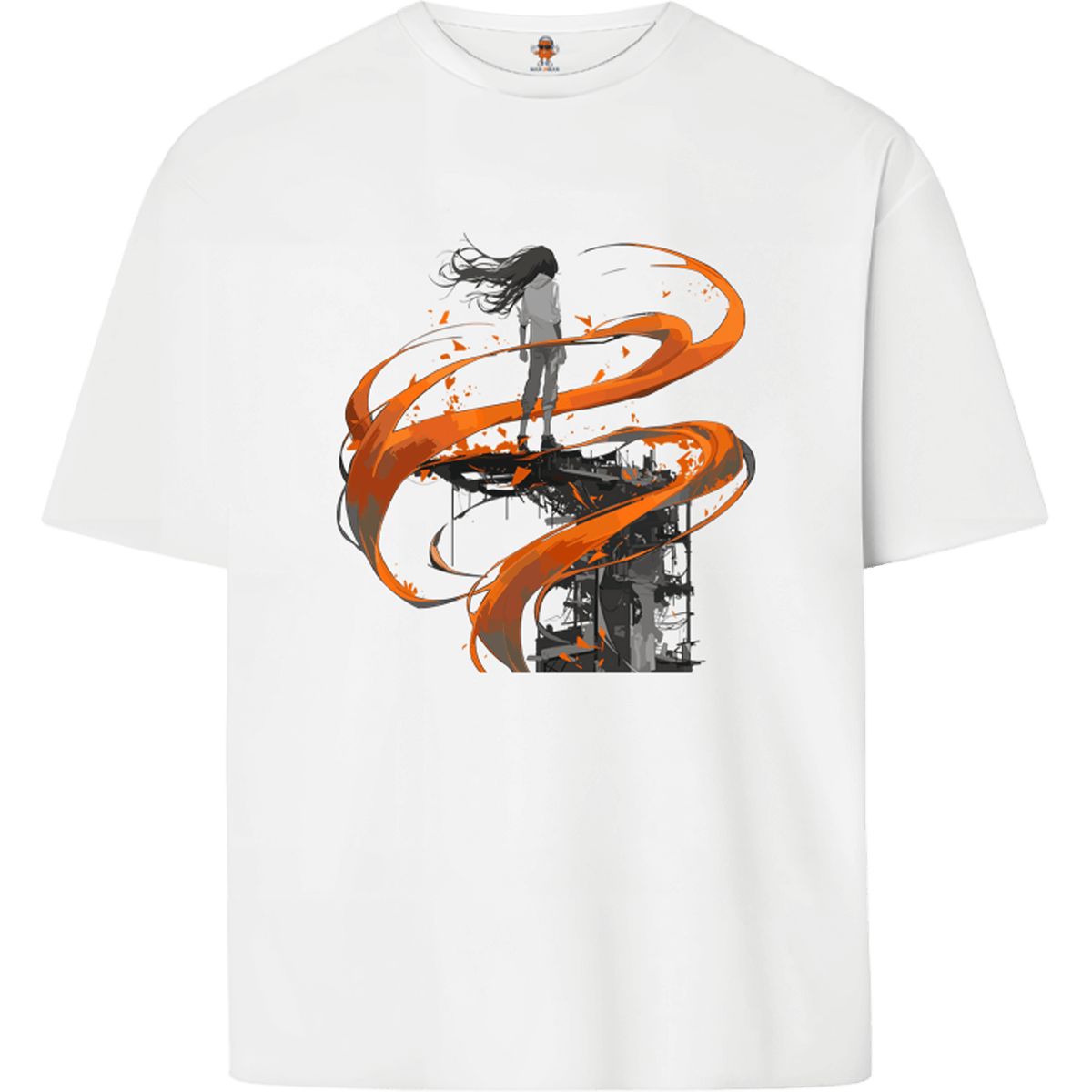 BREEZE OF THE ORANGE | OVERSIZE T-SHIRT