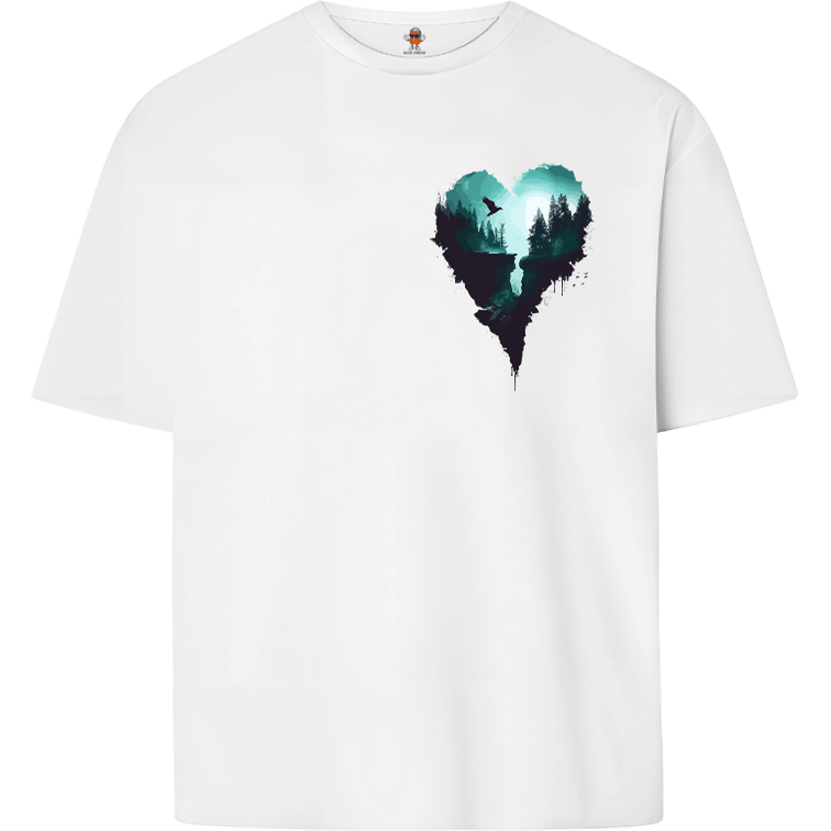 NATURE HEART | OVERSIZE T-SHIRT