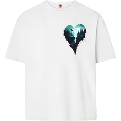 NATURE HEART | OVERSIZE T-SHIRT