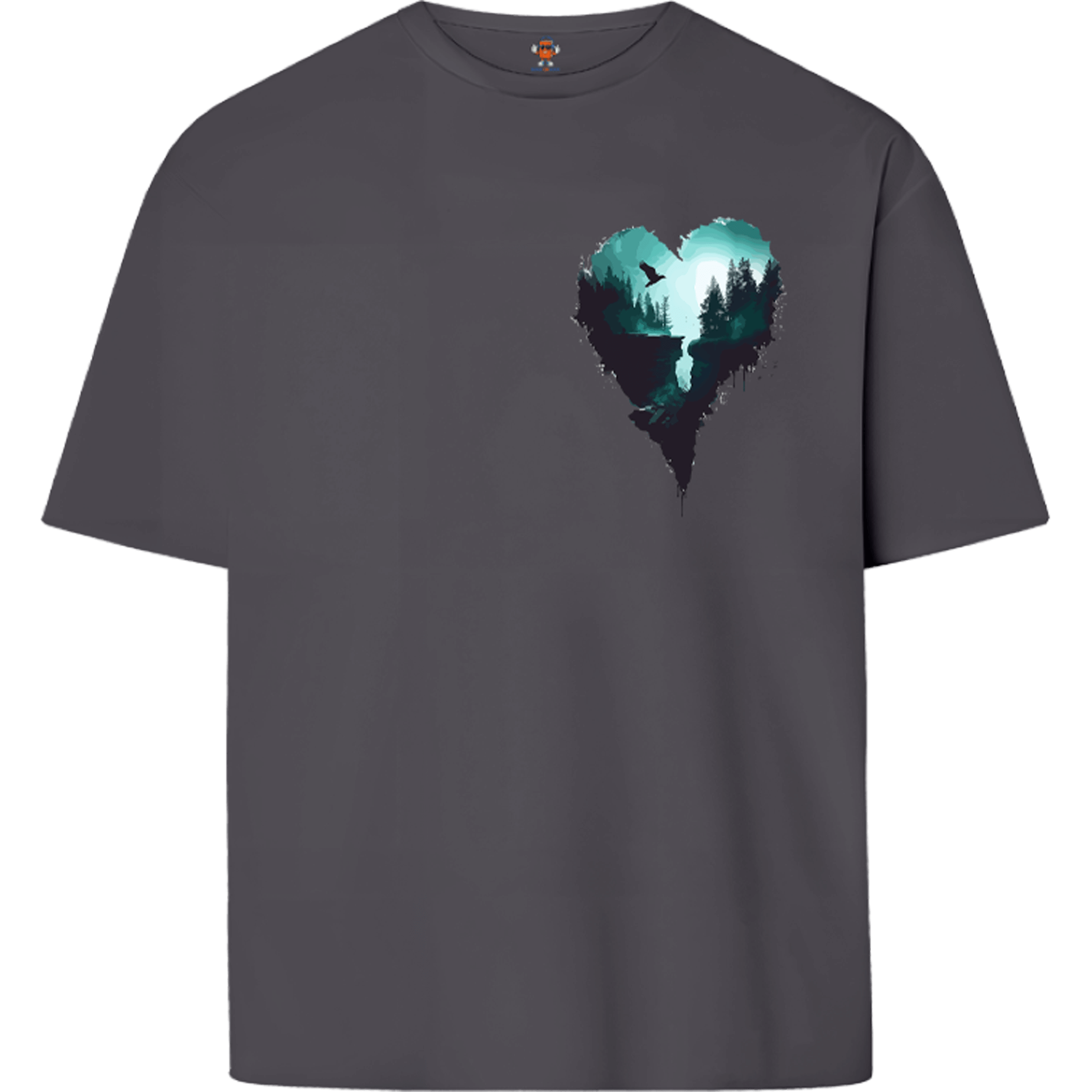 NATURE HEART | OVERSIZE T-SHIRT