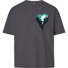 NATURE HEART | OVERSIZE T-SHIRT