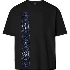 BLUE EMBROIDERY | OVERSIZE T-SHIRT