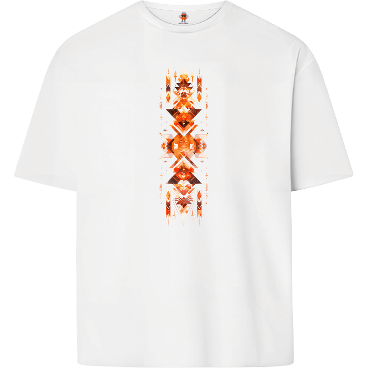 ORANGE EMBROIDERY | OVERSIZE T-SHIRT