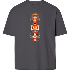 ORANGE EMBROIDERY | OVERSIZE T-SHIRT