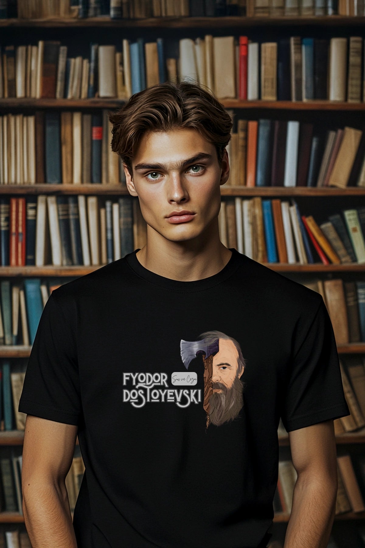 DOSTOYEVSKI - SUÇ VE CEZA | UNISEX T-SHIRT