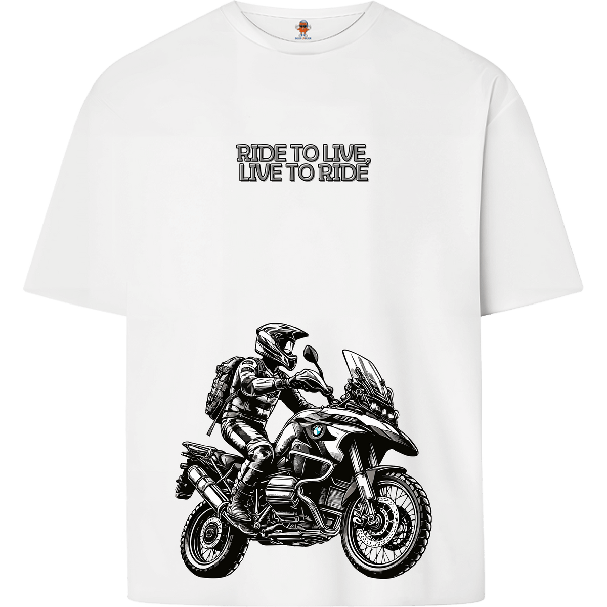 RIDE TO LIVE | OVERSIZE T-SHIRT