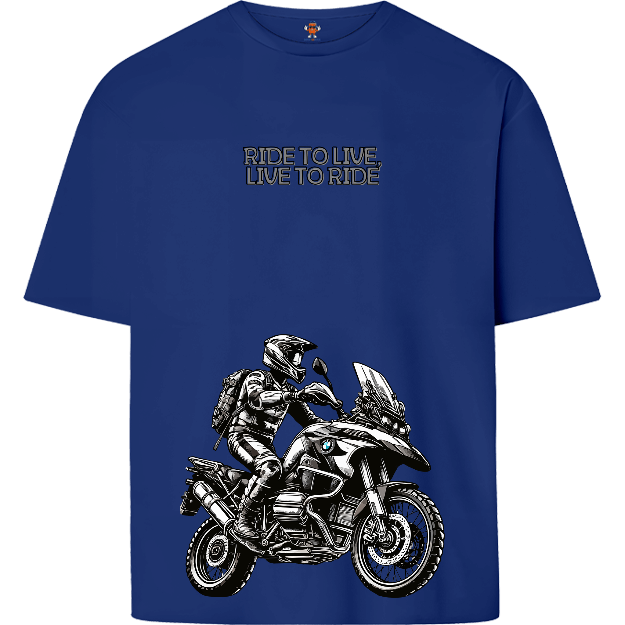 RIDE TO LIVE | OVERSIZE T-SHIRT