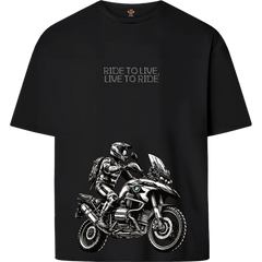 RIDE TO LIVE | OVERSIZE T-SHIRT