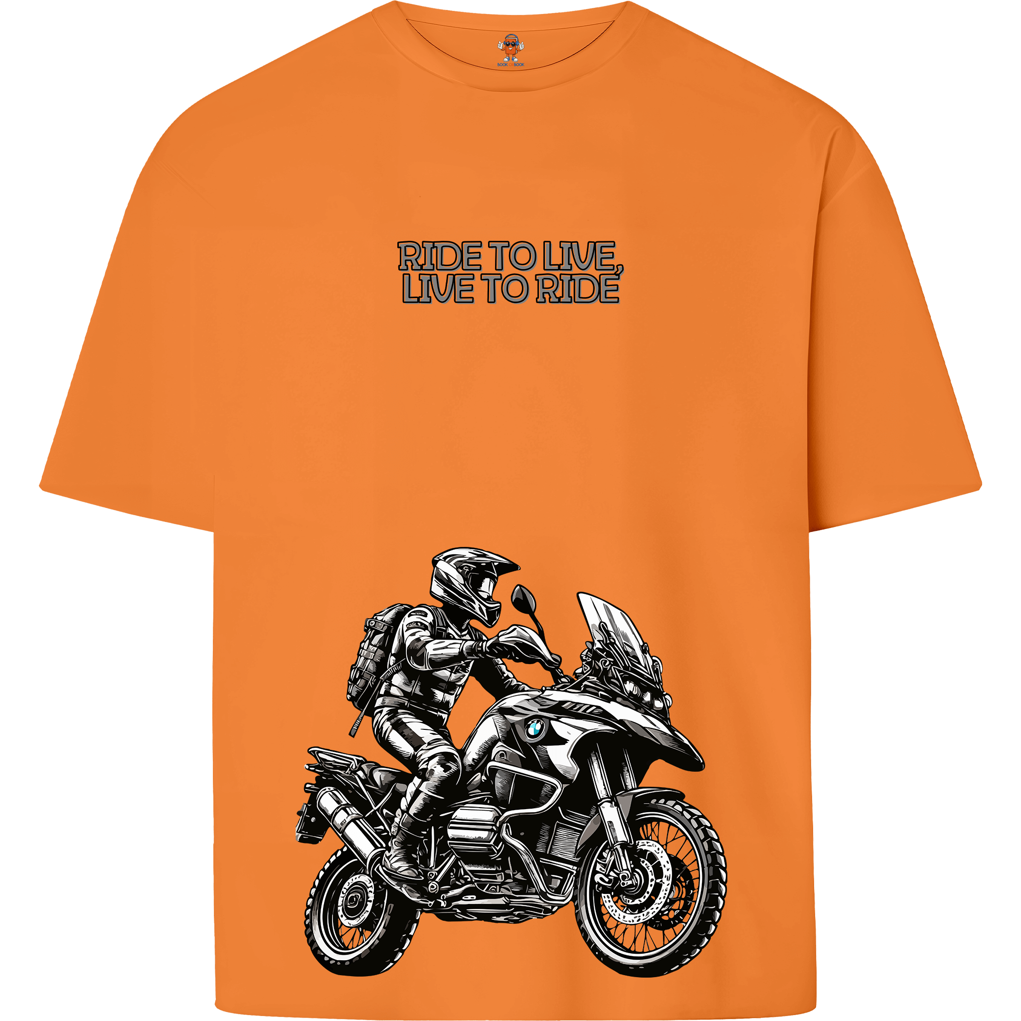 RIDE TO LIVE | OVERSIZE T-SHIRT