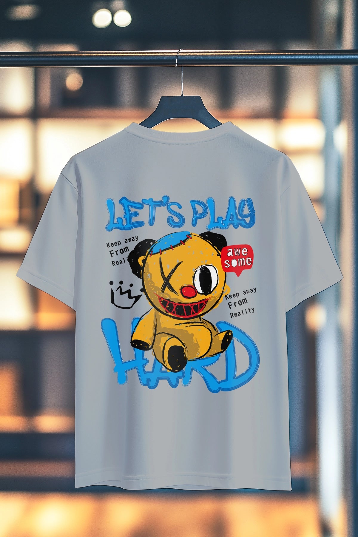 LETS PLAY HARD | SIRT BASKILI UNISEX T-SHIRT