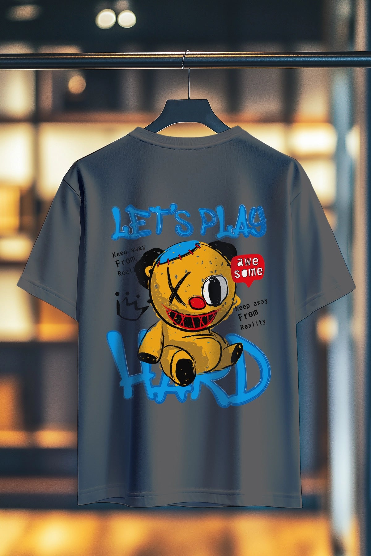 LETS PLAY HARD | SIRT BASKILI UNISEX T-SHIRT