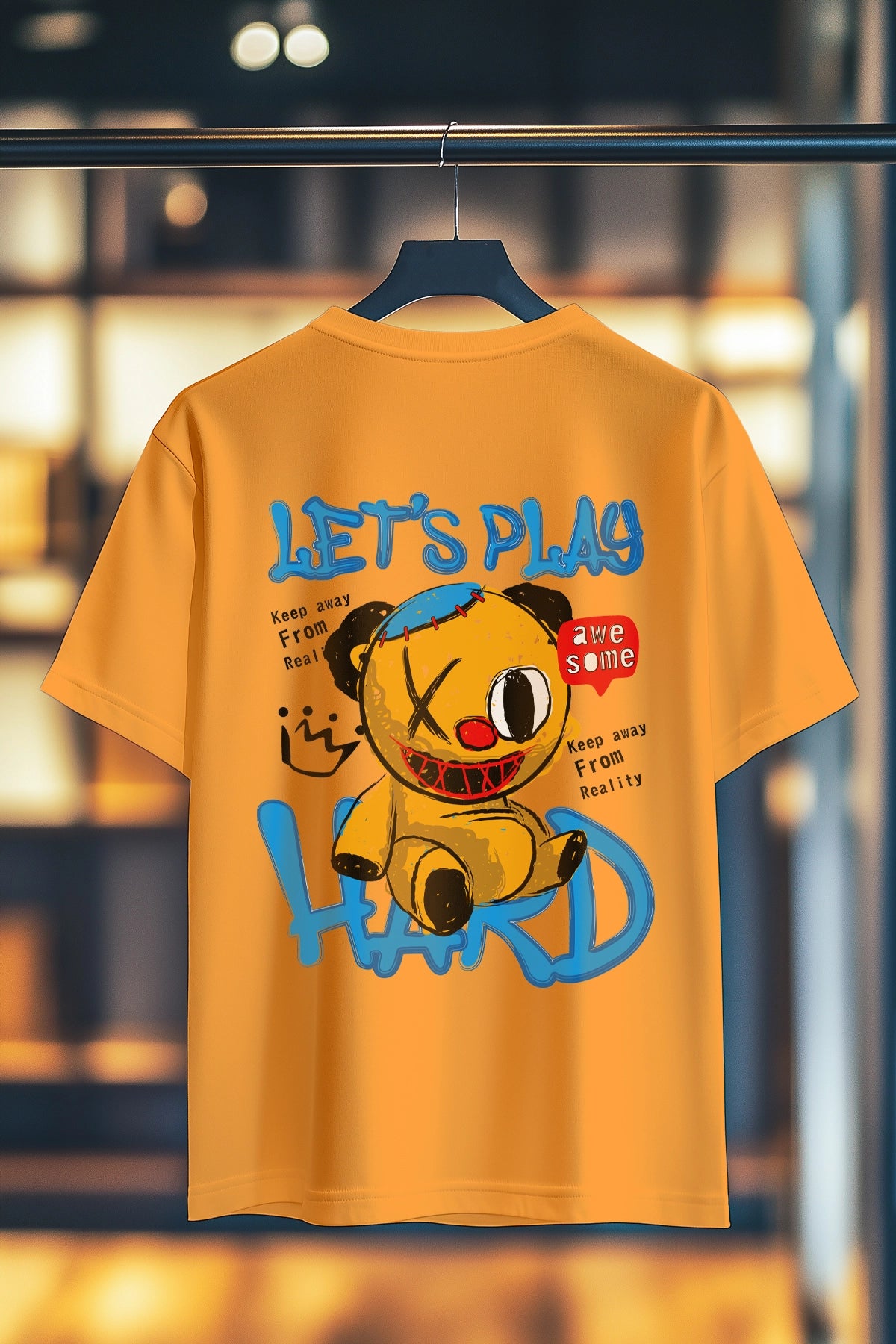 LETS PLAY HARD | SIRT BASKILI UNISEX T-SHIRT