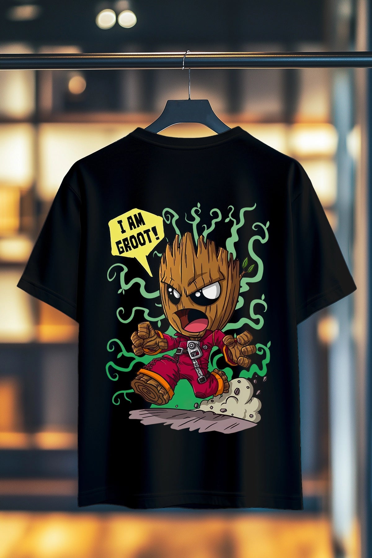 I AM GROOT | SIRT BASKILI UNISEX T-SHIRT