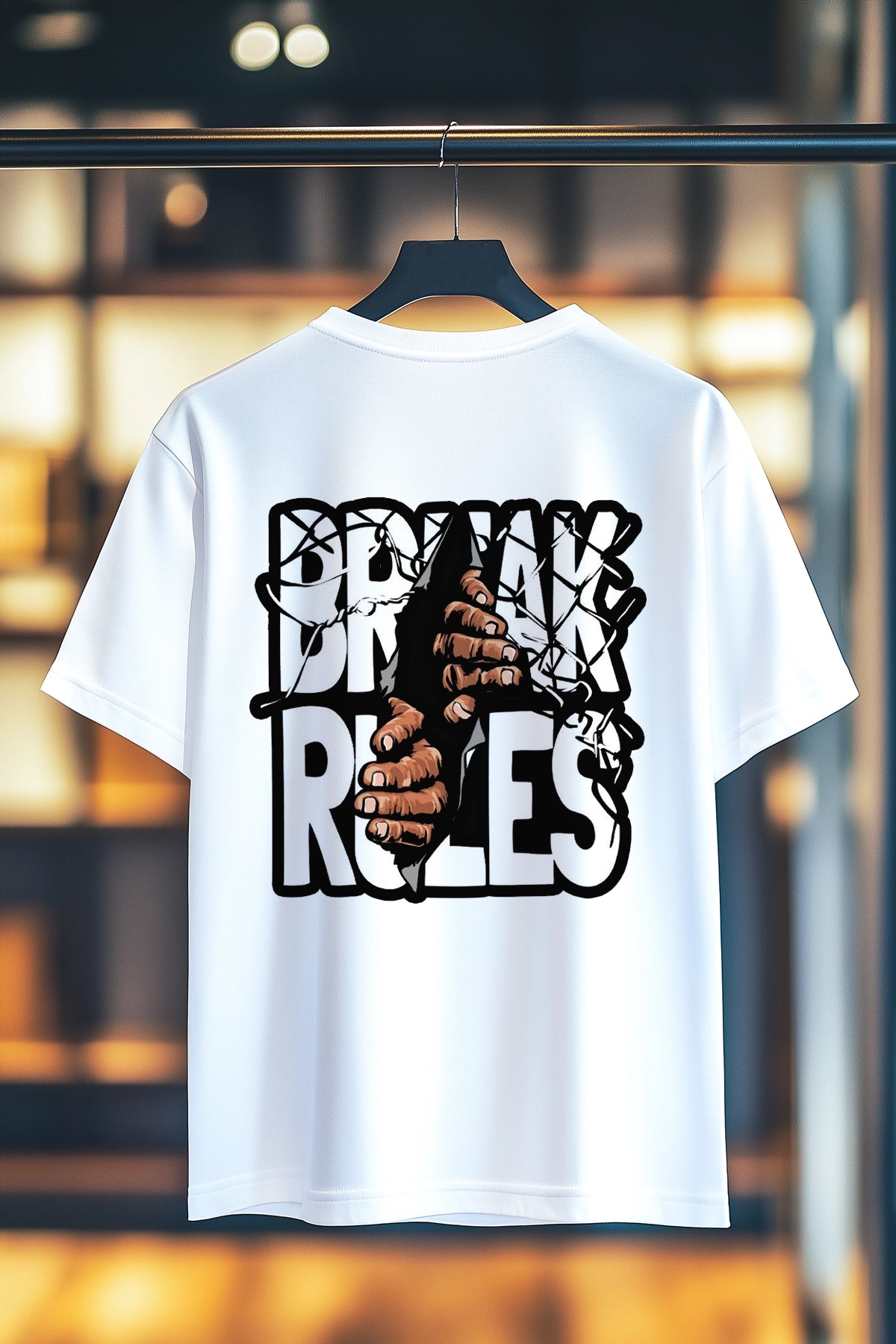 BREAK RULES | SIRT BASKILI UNISEX T-SHIRT