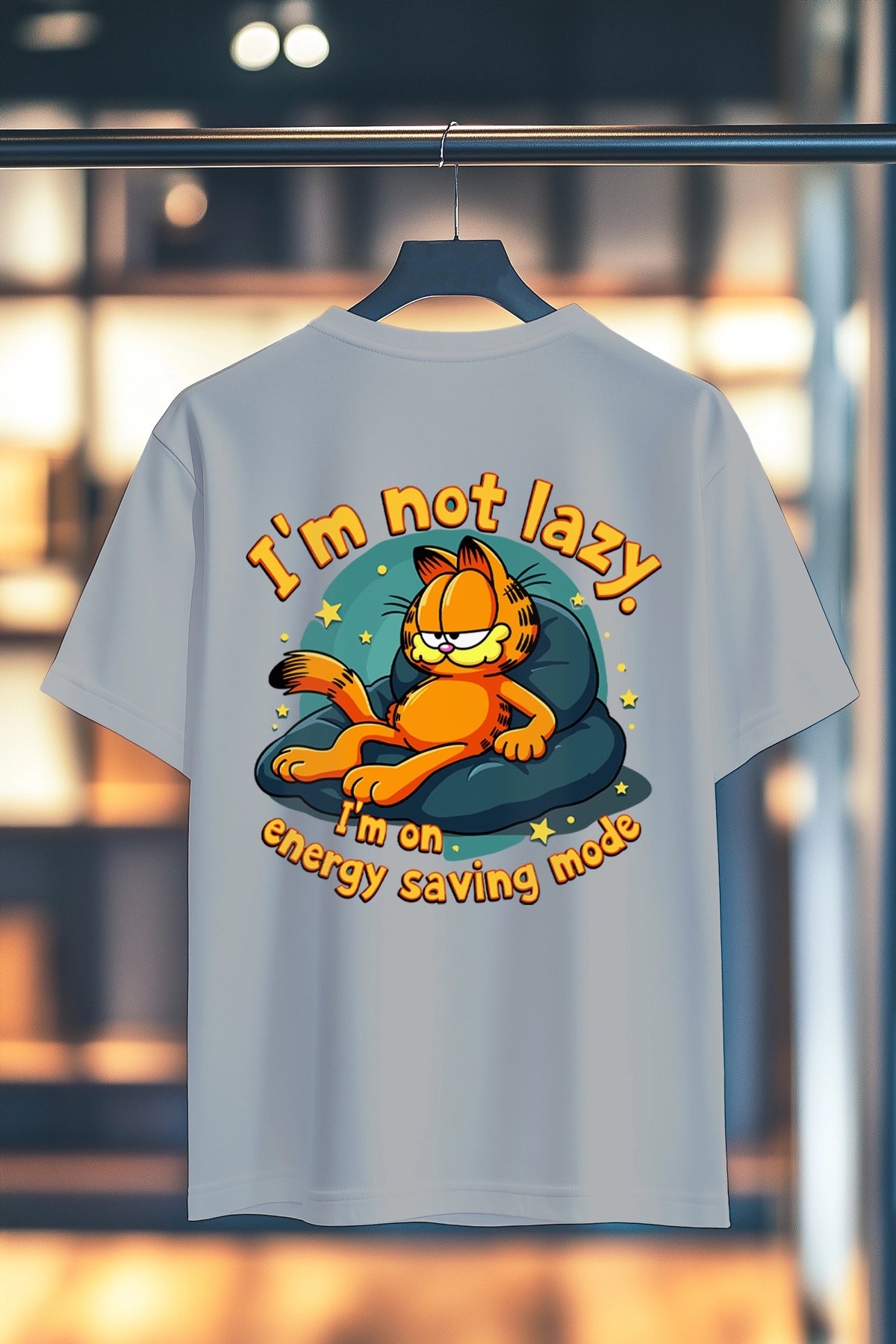 LAZY GARFIELD | SIRT BASKILI UNISEX T-SHIRT