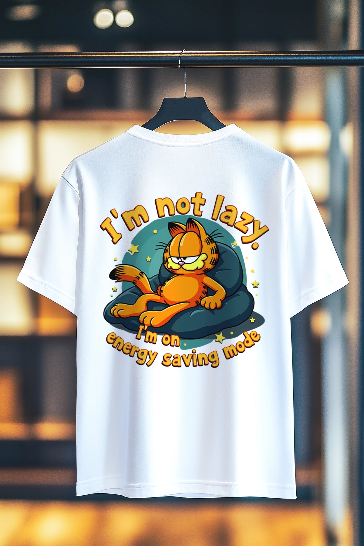 LAZY GARFIELD | SIRT BASKILI UNISEX T-SHIRT
