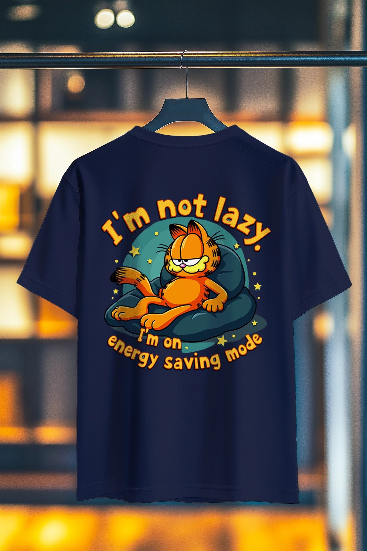 LAZY GARFIELD | SIRT BASKILI UNISEX T-SHIRT