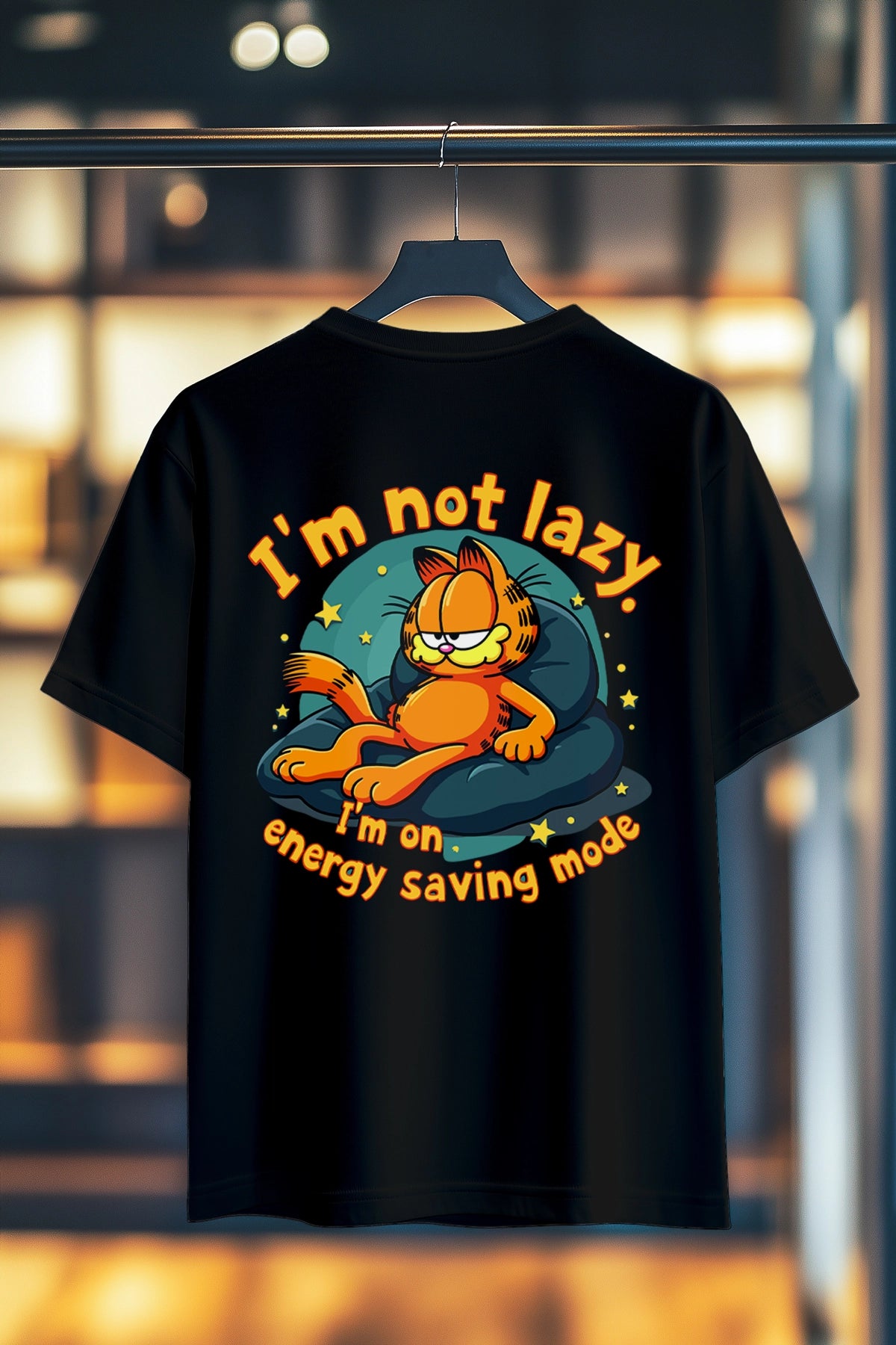 LAZY GARFIELD | SIRT BASKILI UNISEX T-SHIRT