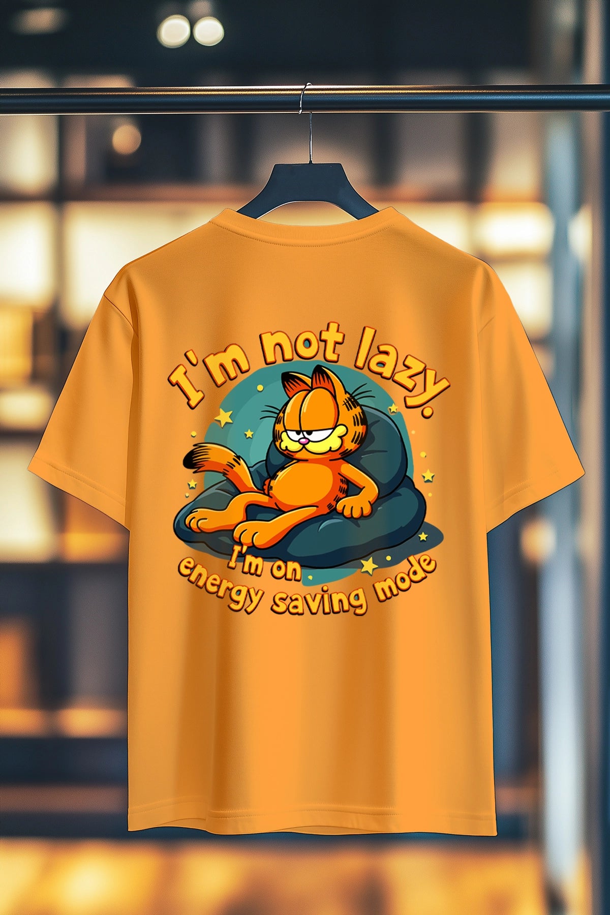 LAZY GARFIELD | SIRT BASKILI UNISEX T-SHIRT