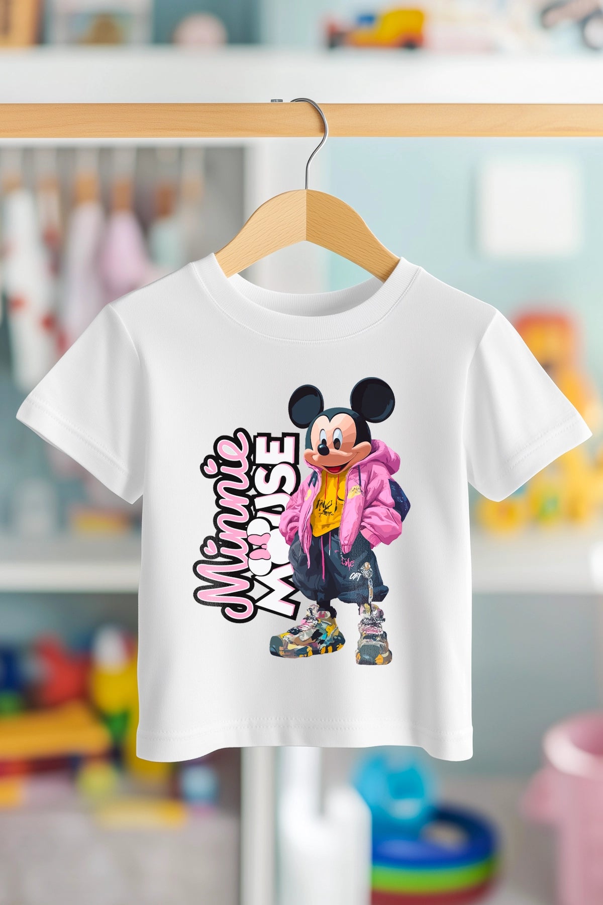 MINNIE MOUSE STREETWEAR | PREMIUM KALİTE ÇOCUK TİŞÖRTÜ