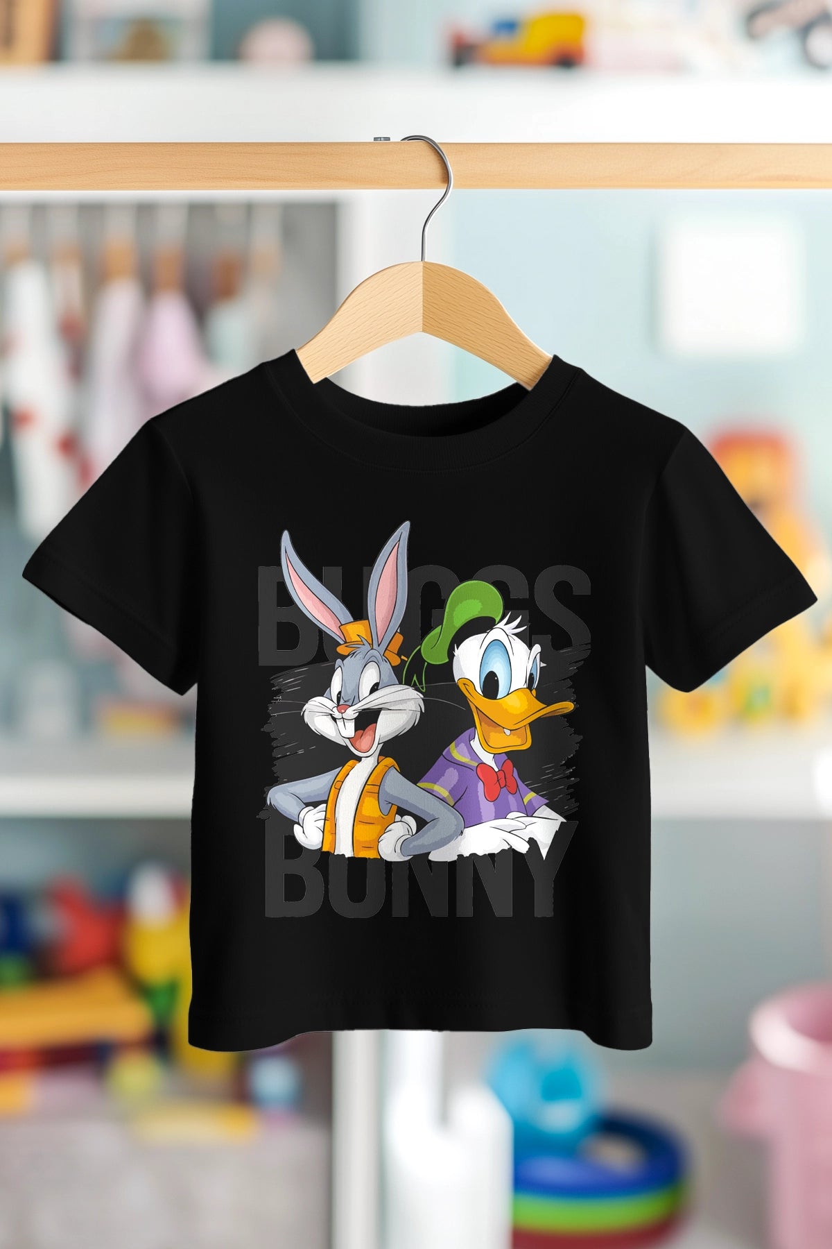 BUGS BUNNY VE DAFY DUCK | PREMIUM KALİTE ÇOCUK TİŞÖRTÜ