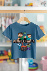 MINECRAFT FIRE | PREMIUM KALİTE ÇOCUK TİŞÖRTÜ