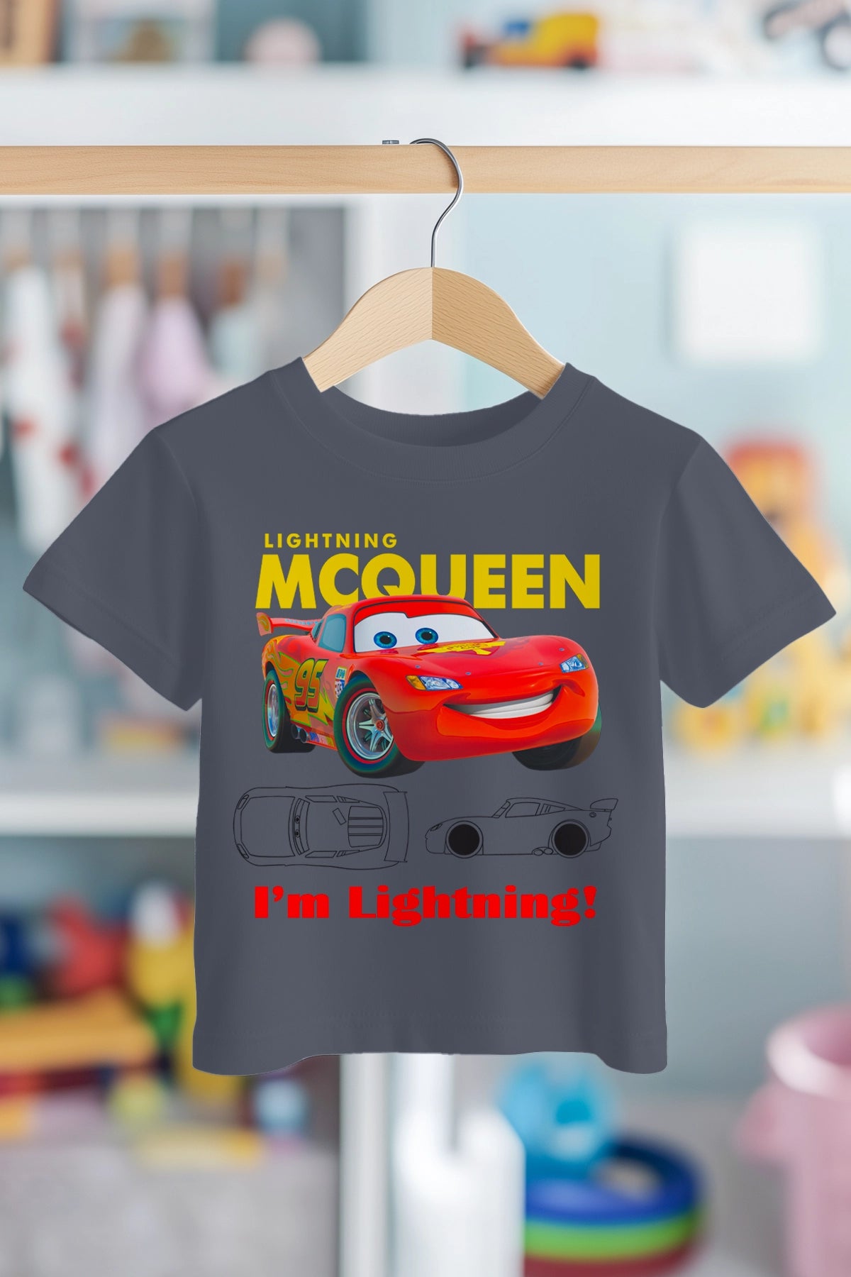ŞİMŞEK MCQUEEN | PREMIUM KALİTE ÇOCUK TİŞÖRTÜ