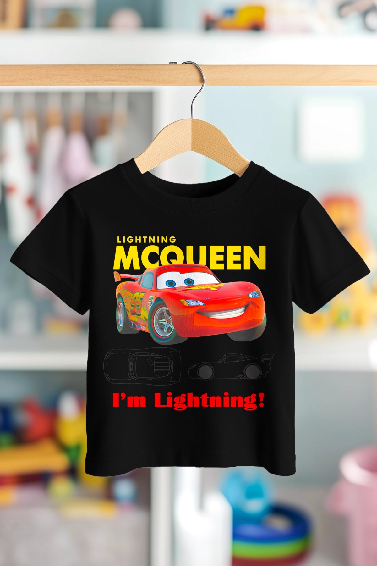 ŞİMŞEK MCQUEEN | PREMIUM KALİTE ÇOCUK TİŞÖRTÜ