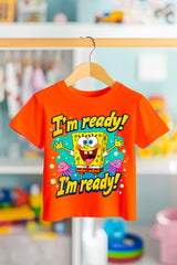 SÜNGER BOB IM READY | PREMIUM KALİTE ÇOCUK TİŞÖRTÜ