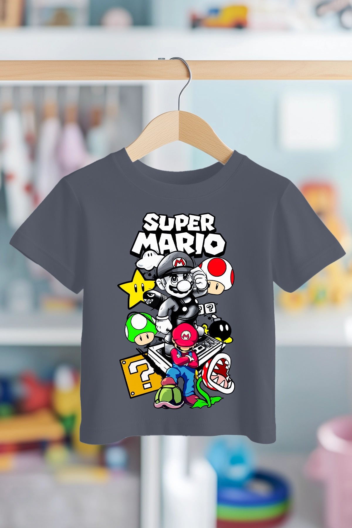 HERO SUPER MARIO | PREMIUM KALİTE ÇOCUK TİŞÖRTÜ