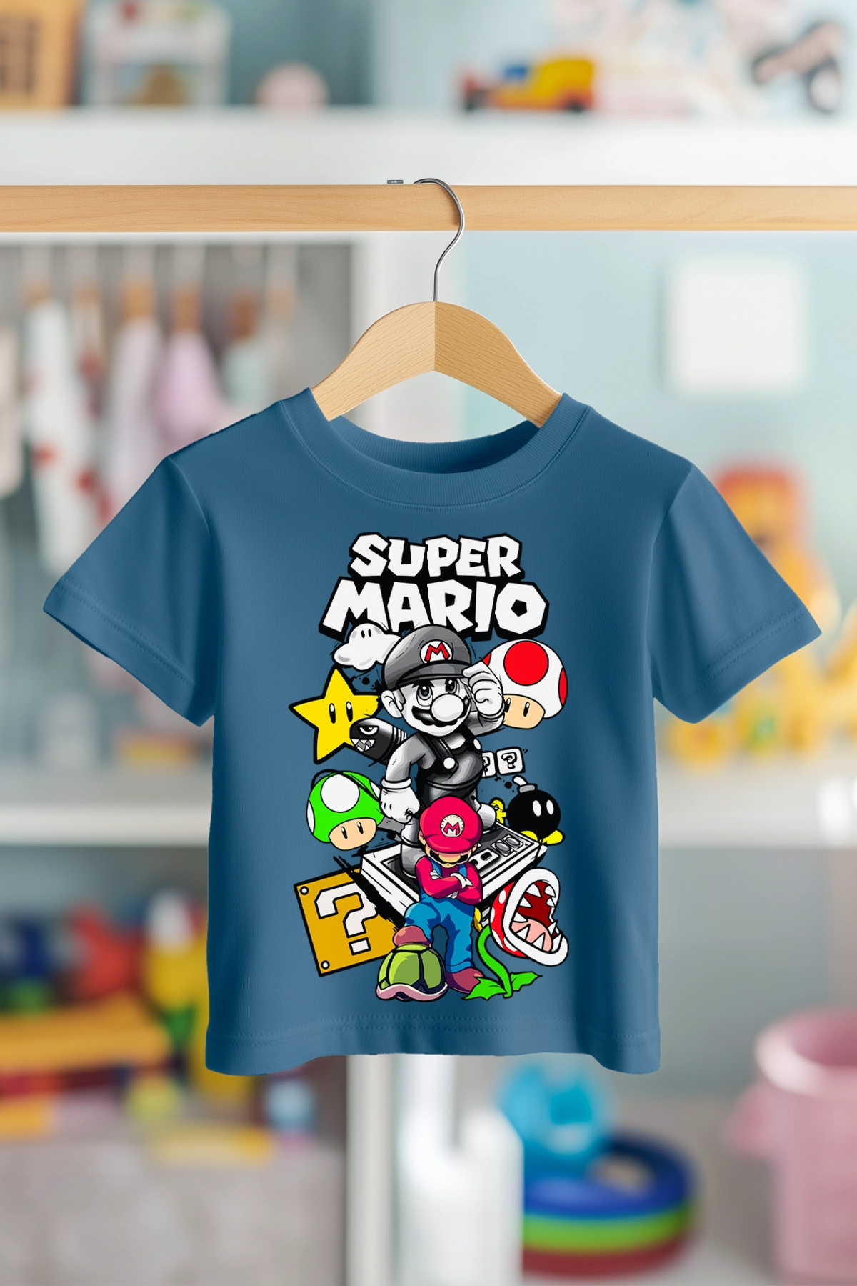 HERO SUPER MARIO | PREMIUM KALİTE ÇOCUK TİŞÖRTÜ
